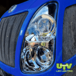 Pair - New Holland T5, T5000, T6, T6000 TSA TLA TVT T7500 Headlight (NO WORKLIGHT)