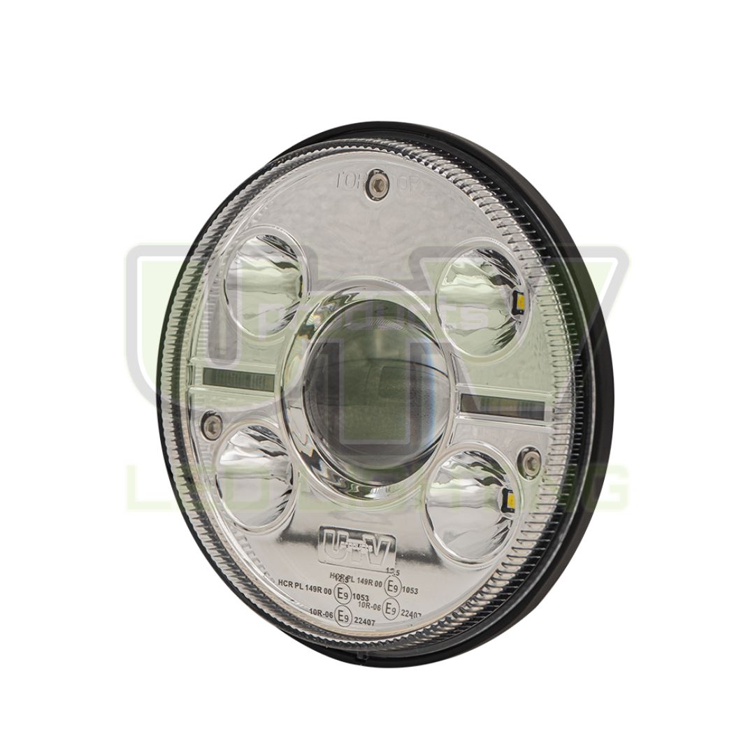 130mm Round LED Head Light Road Legal
