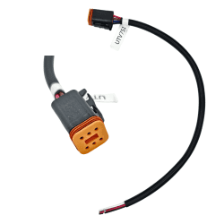 6 Pin DT Connector 400mm Cable with Sheath