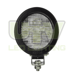 UTV343- 80W-6400-Lumen-Round_Oval-LED-Work-Light-Black-John-Deere-Standard-20-30-Series-1