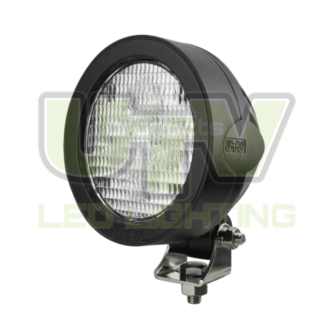 UTV343- 80W-6400-Lumen-Round_Oval-LED-Work-Light-Black-John-Deere-Standard-20-30-Series-1