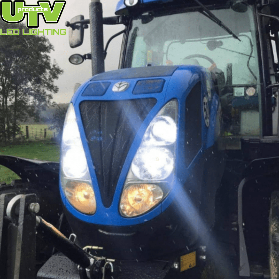 UTV347K-40W-3200-Lumen-New-Holland-Bonnet-Work-Light–Pair-New-Holland-T7-T7000-T8000-CAT-Challenger-1