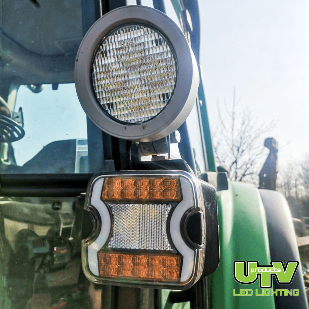UTV402-2K-Pair–John-deere-Square-LED-Front-Side-Light-Kit–Dynamic-Indicator