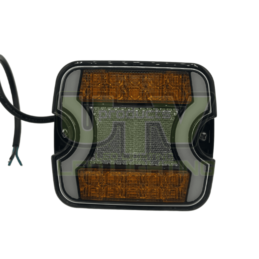 UTV402-2K-Pair–John-deere-Square-LED-Front-Side-Light-Kit–Dynamic-Indicator