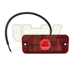 LED-Marker-Light-Rectangular-Red-top-mount-brkt-included