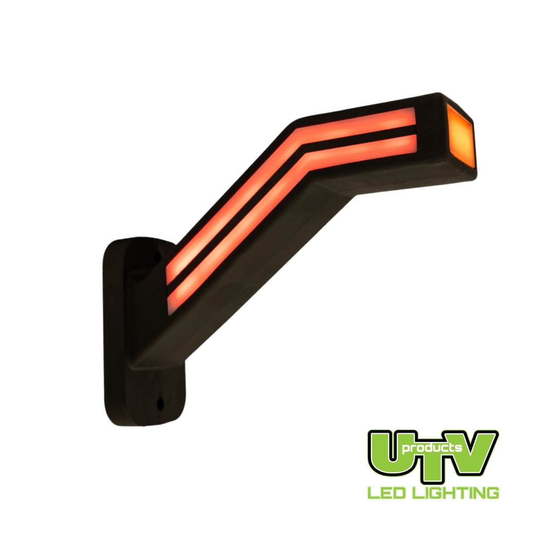 LED Side Marker Light - Dynamic Ind - Rd/Wht/Ambr - Pair - Image 5
